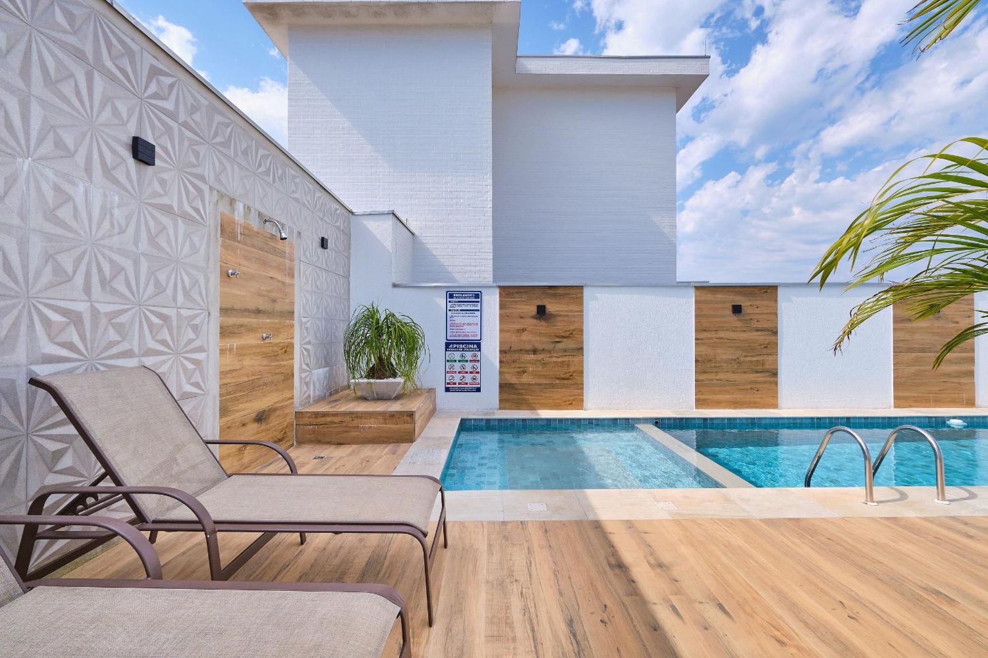 Af-39 NOVO, AR, PISCINA, CHARMOSO E BEM LOCALIZADO Ubatuba Exterior foto